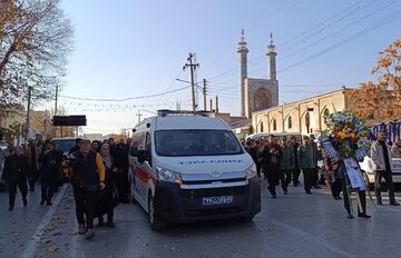 پیکر شهید «عباسی چقازردی» در کرمانشاه تشییع و خاکسپاری شد