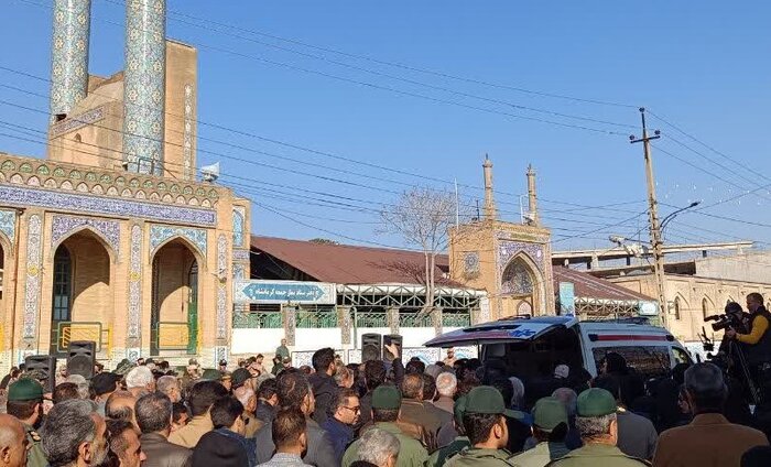 پیکر شهید «عباسی چقازردی» در کرمانشاه تشییع و خاکسپاری شد