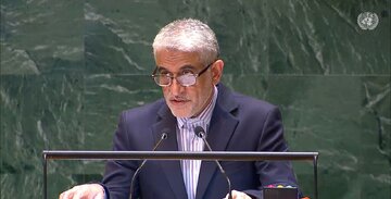 L’Iran a exhorté les membres de l'ONU à reconsidérer l'adhésion d'Israël à l'organisation.