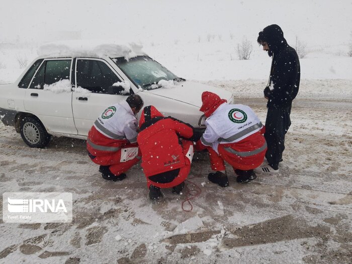 امدادگران هلال احمر مازندران به خط شدند