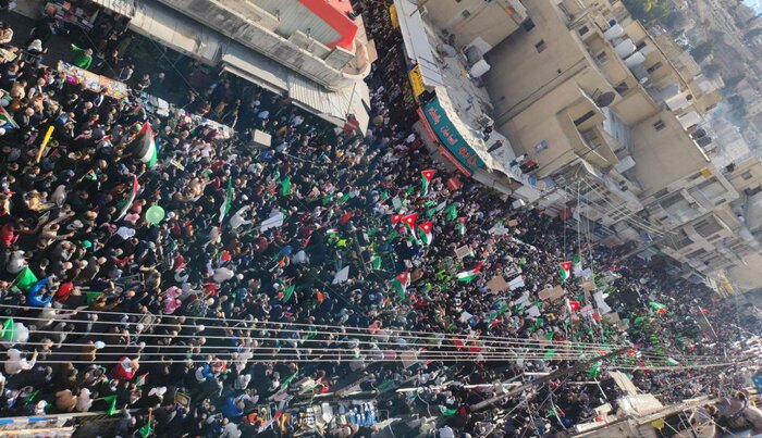 اردنی‌ها : به نسل‌کشی و محاصره غزه پایان دهید