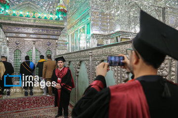 Graduation ceremony of non-Iranian students in Iran