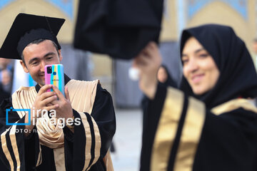 Graduation ceremony of non-Iranian students in Iran