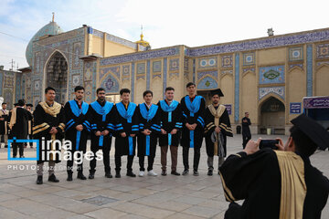 Graduation ceremony of non-Iranian students in Iran