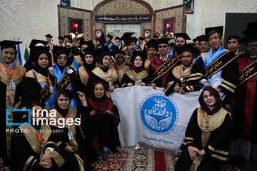 Graduation ceremony of non-Iranian students in Iran