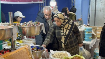 فیلم | نمایشگاه «یلدای ایرانی» در کرمانشاه