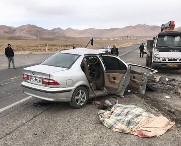 حادثه رانندگی در جاده محلات - خمین سه کشته و سه مجروح برجا گذاشت