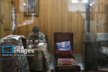 Historical Bazaar of Tabriz in cold weather