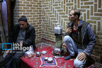 Historical Bazaar of Tabriz in cold weather