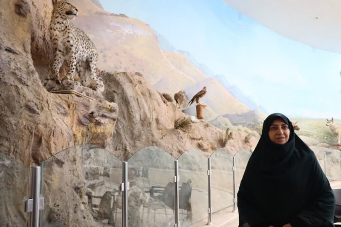 بازدید رییس سازمان محیط زیست از موزه تاریخ طبیعی قم