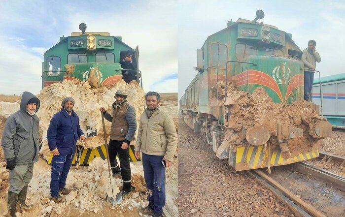 «برف و گل»، چالش نوظهور راه‌آهن خراسان