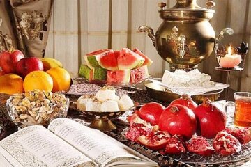 سنت‌های دورهمی کرمانی‌ها در بلندترین شب سال/از چاربیتو خوانی تا ماردوره