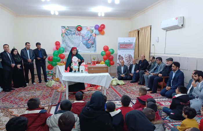 شب یلدایی استاندار خوزستان با کودکان فتحالمبین در اهواز