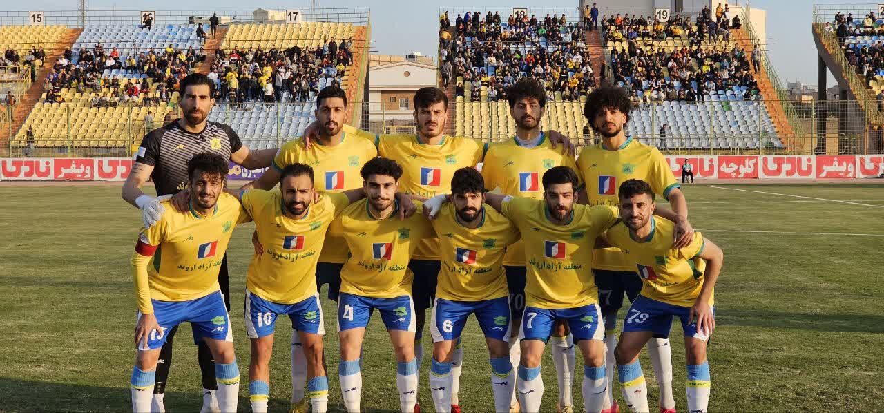 پیروزی صنعتنفت آبادان برابر شهر راز شیراز پیروزی صنعتنفت آبادان برابر شهر راز شیراز