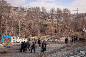 Yalda festival in Tehran's  Farahzad River Valley