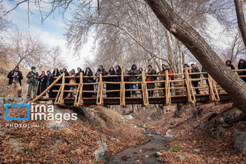 Yalda festival in Tehran's  Farahzad River Valley