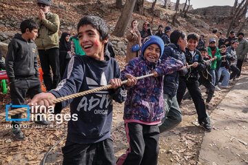 Yalda festival in Tehran's  Farahzad River Valley