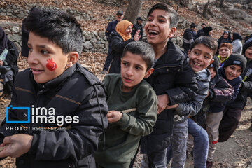 Yalda festival in Tehran's  Farahzad River Valley