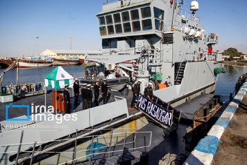 Pakistani flotilla docks in southern Iranian port city of Bandar Abbas