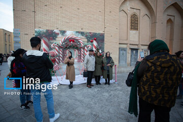 Vank Cathedral on eve of birth of Jesus Christ (AS) in Isfahan