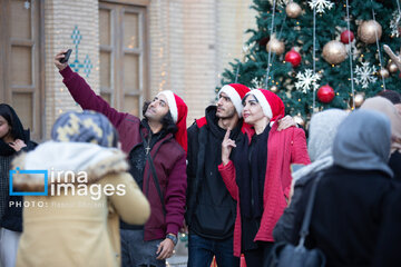 Vank Cathedral on eve of birth of Jesus Christ (AS) in Isfahan