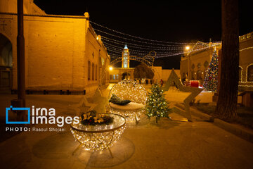 Vank Cathedral on eve of birth of Jesus Christ (AS) in Isfahan