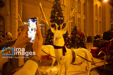 Vank Cathedral on eve of birth of Jesus Christ (AS) in Isfahan