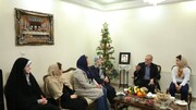 President Pezeshkian meets families of Christian martyrs