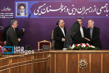 President Pezeshkian's meeting with group of Christians in Tehran