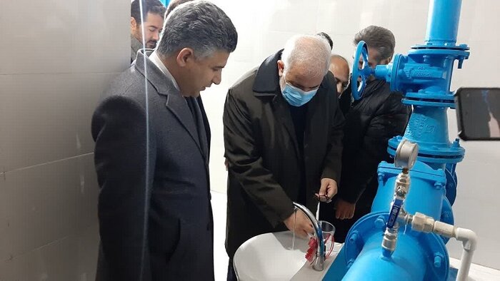 بهرهبرداری از طرح آبرسانی به شیروان خراسانشمالی با حضور وزیر نیرو