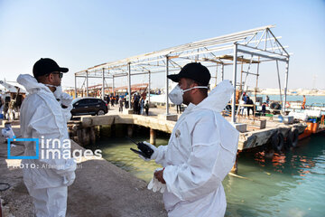 Maneuver held in Bushehr Nuclear Power Plant in southern Iran