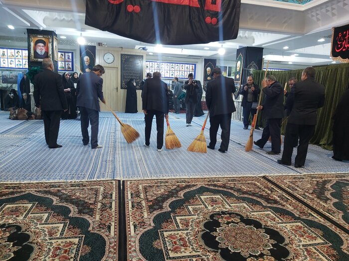 خانه عمو قاسم را غبارروبی کردند