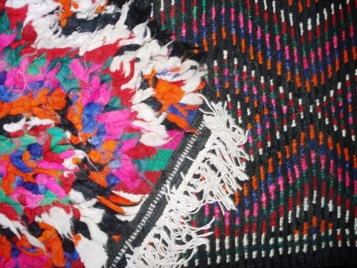 خرسک/ دستبافته اهالی سرخه دارای مهر اصالت ملی