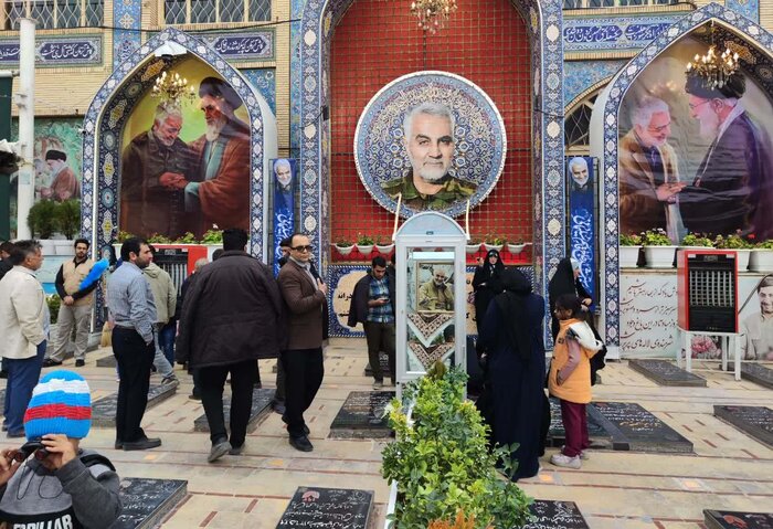 آغاز برنامههای هفته مقاومت با ترنم لطیف باران در کرمان