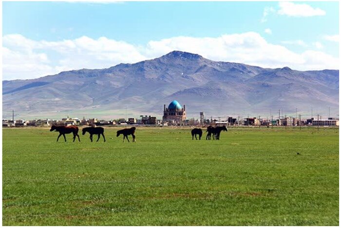 افزایش مخاطرات زیست محیطی زنجان با تشدید خشکی چمنزار سلطانیه