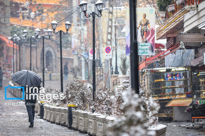 باران و برف در انتظار تهرانیها، دوشنبه هوا سرد میشود