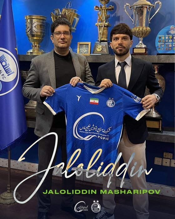 Uzbek footballer Masharipov extends contract with Iran’s Esteghlal
