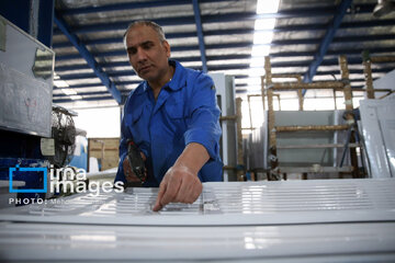 Manufacturing of refrigerators in northeastern Iran