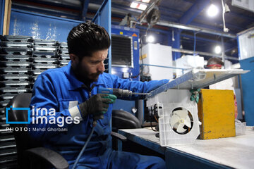 Manufacturing of refrigerators in northeastern Iran