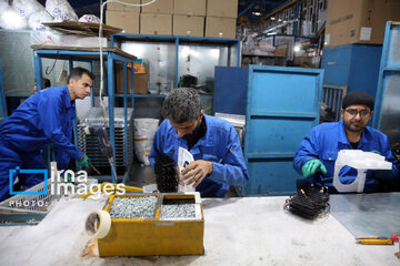 Manufacturing of refrigerators in northeastern Iran