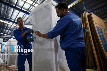 Manufacturing of refrigerators in northeastern Iran