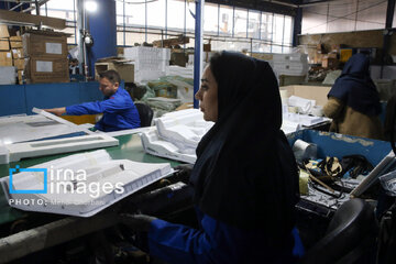 Manufacturing of refrigerators in northeastern Iran