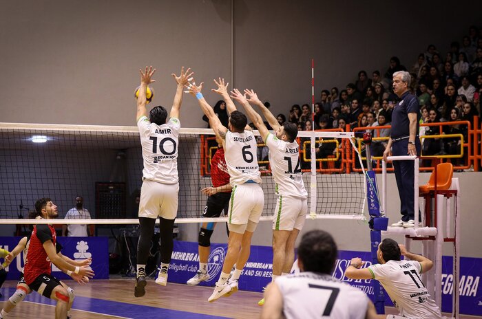 لیگ برتر والیبال | مهرگان نور ۳ – ۱ گیتیپسند اصفهان؛ هفتمین برد نماینده مازندران ثبت شد