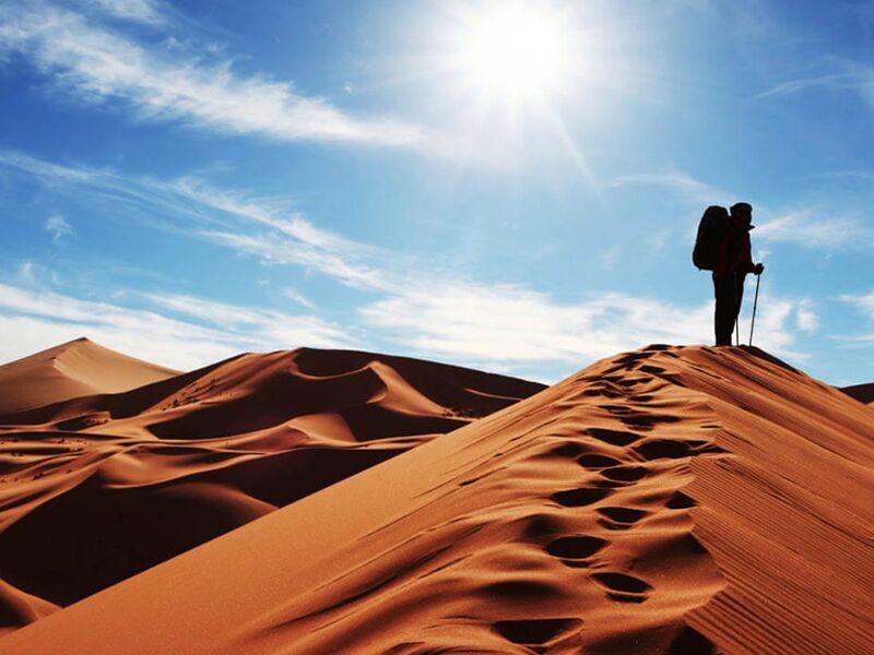 کویر ابوزید آباد، زیبایی خاموش طبیعت کاشان