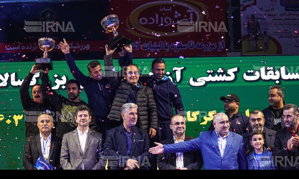 یکه تازی مازندران در کشتی آزاد کشور