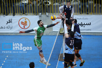 Sepehr Sadra Mashhad beats Pas Gorgan in Iranian Volleyball Super League