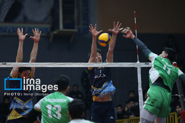 Sepehr Sadra Mashhad beats Pas Gorgan in Iranian Volleyball Super League