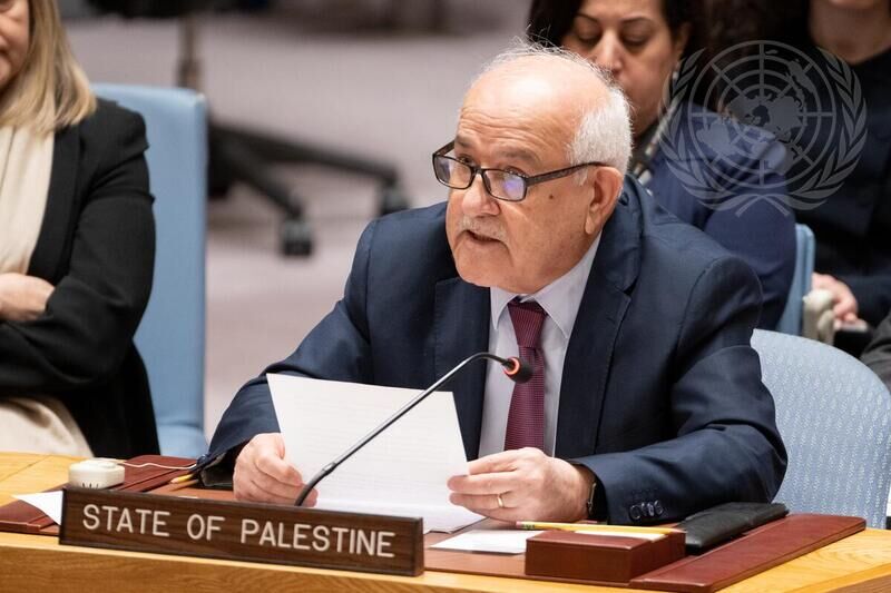 Palestine envoy to UN moves to tears over Gaza developments