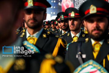 Ceremonia de graduación de la Universidad de Policía de Irán