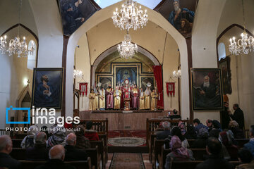 Cérémonies de la naissance et du baptême de Jésus (béni soit-il) à Tabriz (nord-ouest iranien)